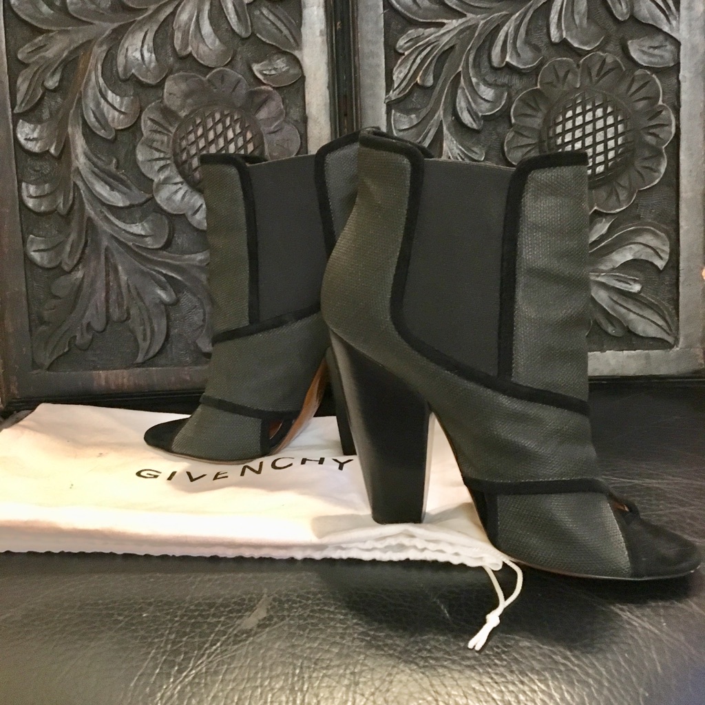 Givenchy Ankle Boot W/Stack Heel